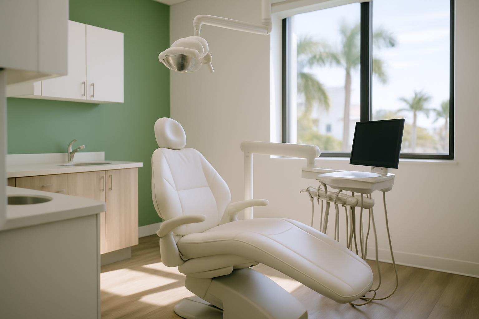 Consultorio dental luminoso en Hialeah
